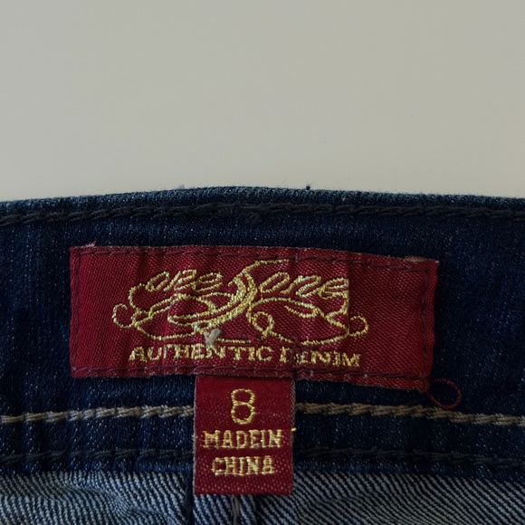 One Zone Chic Embellished Jeans Size 8 - Picture 14 of 16